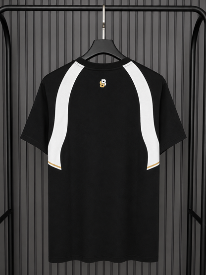 Boss Active Slim T shirt Black/White