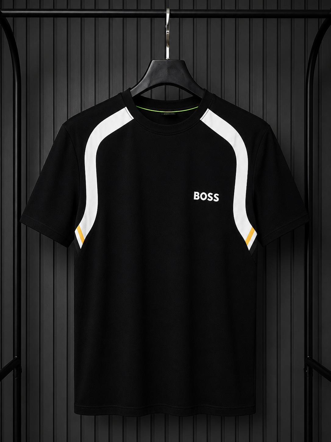 BOSS Active Quick Dry Slim-Fit T-Shirt -Black