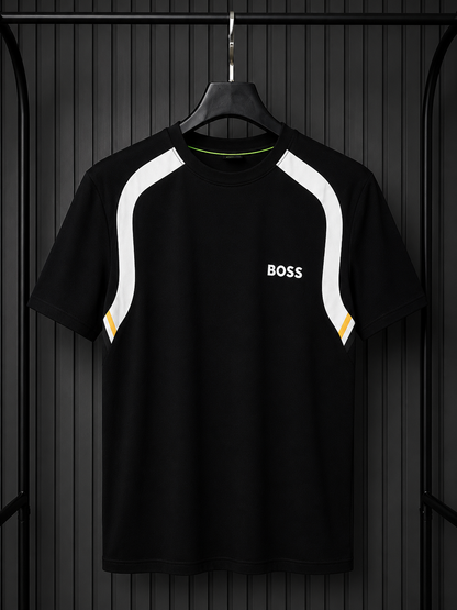 BOSS Active Quick Dry Slim-Fit T-Shirt -Black