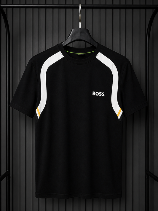 BOSS Active Quick Dry Slim-Fit T-Shirt -Black