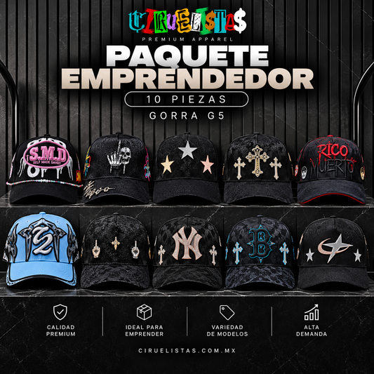 Paquete Emprendedor Gorra G5