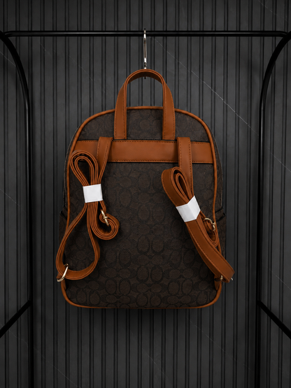 Mochila Coach Dama Marron oscuro