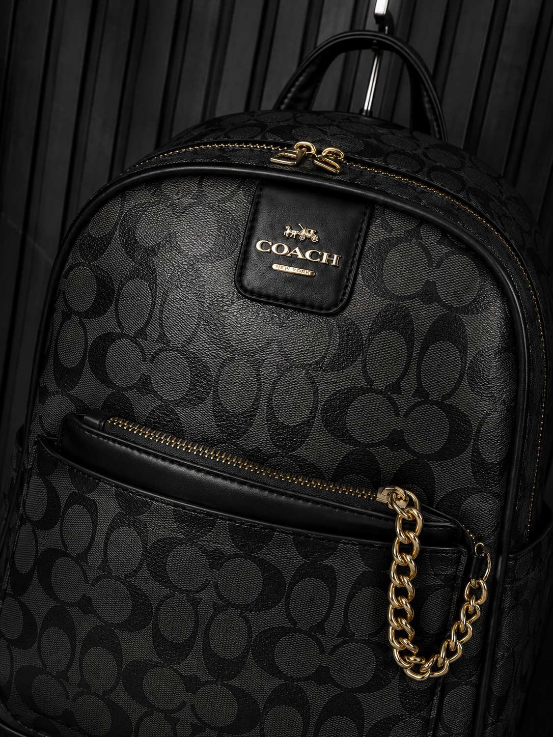 Mochila Coach Dama Negro