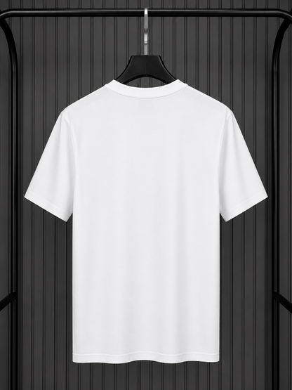 Boss White Medallion Logo T-Shirt