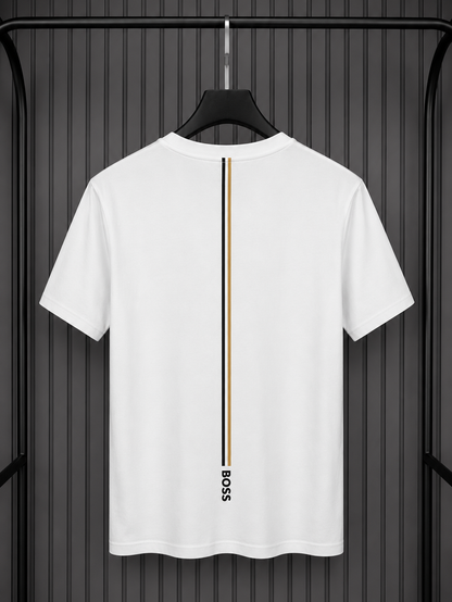 Boss White Logo T-Shirt