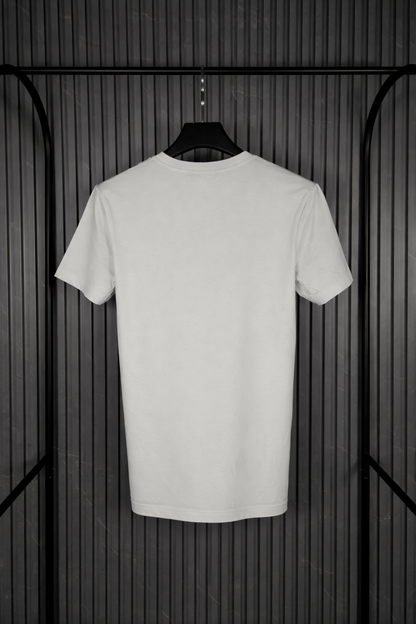 BOSS Tonal Outline Logo T-Shirt White