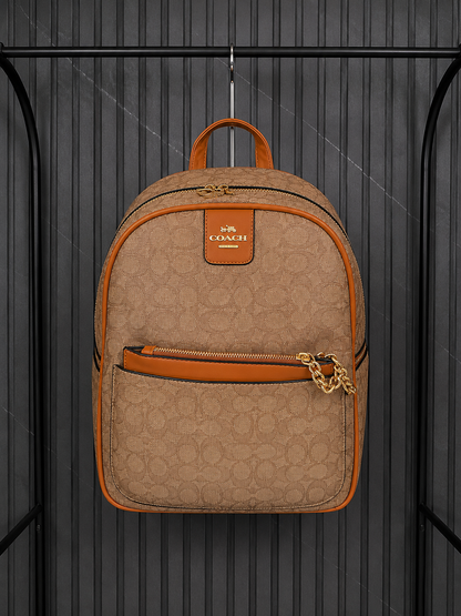 Mochila Coach Dama Marron claro