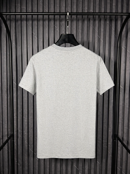 HUGO Tonal Logo T-Shirt Grey – Playera Minimalista en Gris Jaspeado (Nuevo)
