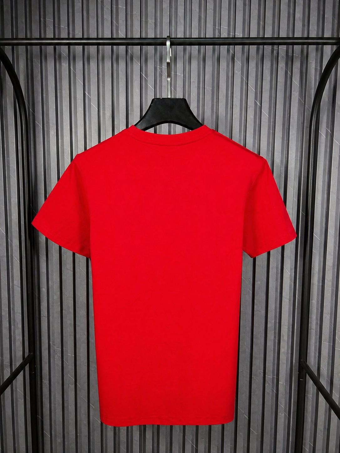HUGO Red Box Patch T-Shirt Red – Playera Minimalista en Rojo (Nuevo)