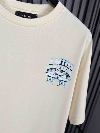 Amiri Hollywood Roses Star Tee