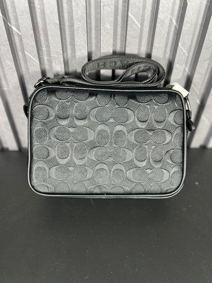 Coach Charter Crossbody Bag Black Copper/Charcoal