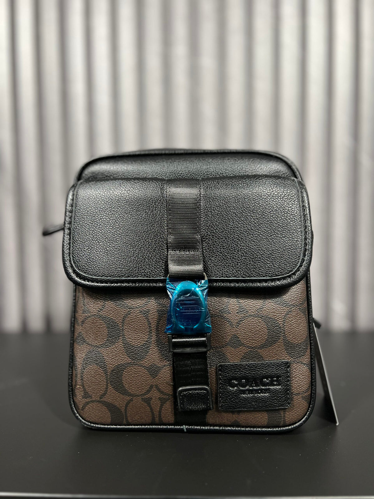 Coach Charter Crossbody Signature Brown/Black