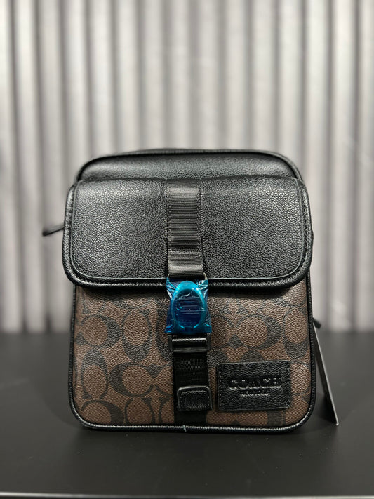 Coach Charter Crossbody Signature Brown/Black