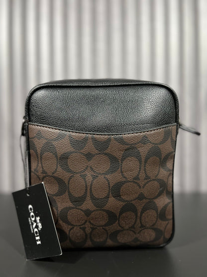 Coach Charter Crossbody Signature Brown/Black