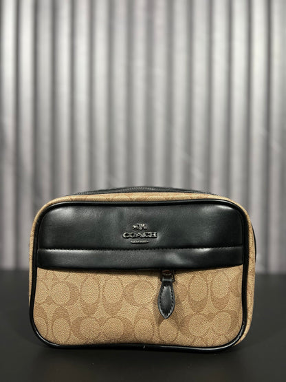 Bandolera Coach Signature Khaki