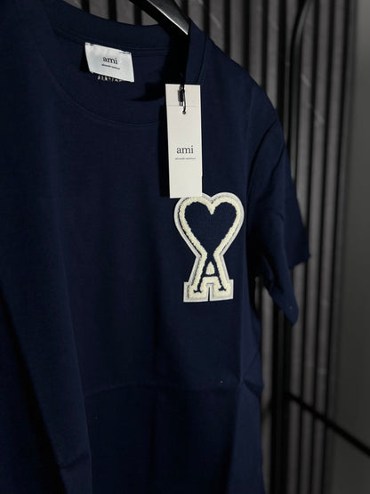 AMI Paris Ami de Coeur Patch T-Shirt