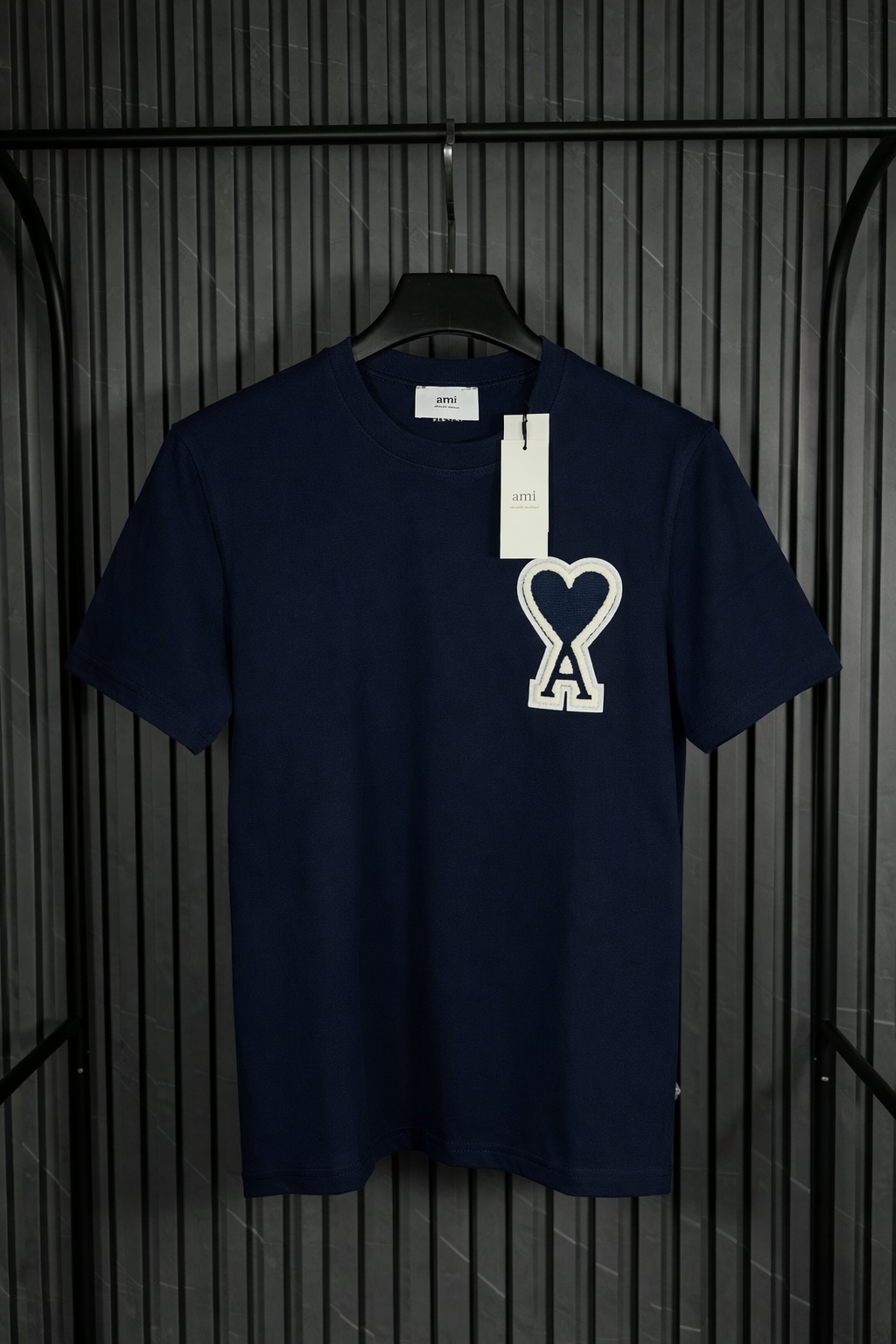 AMI Paris Ami de Coeur Patch T-Shirt