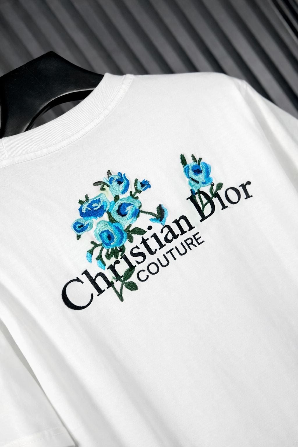 Christian Dior Couture Floral Logo T-Shirt