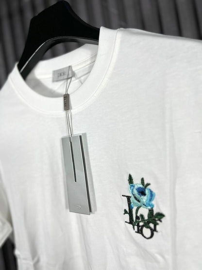 Christian Dior Couture Floral Logo T-Shirt