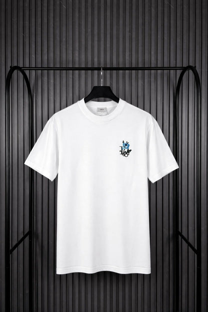 Christian Dior Couture Floral Logo T-Shirt