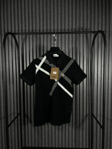 playera polo negra premium hombre burb calidad g5