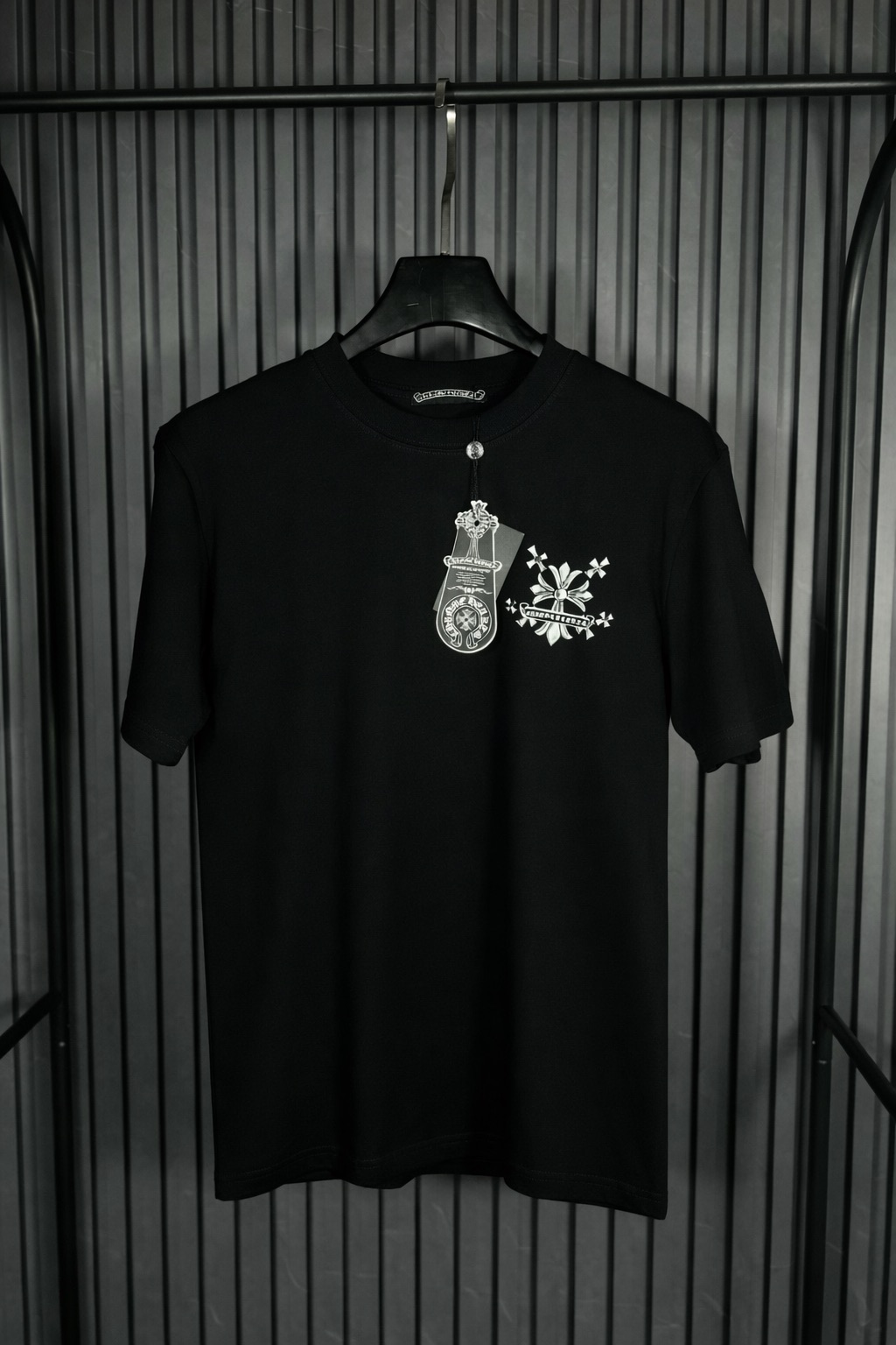 Chrome Hearts Multi Cross Cemetery Logo T-Shirt