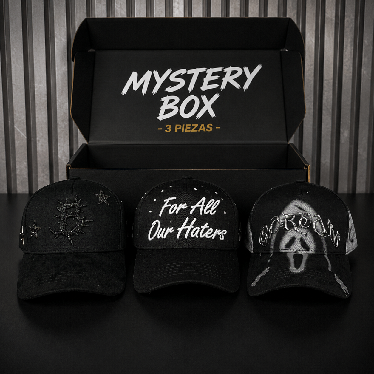 Mystery box 3 Gorras