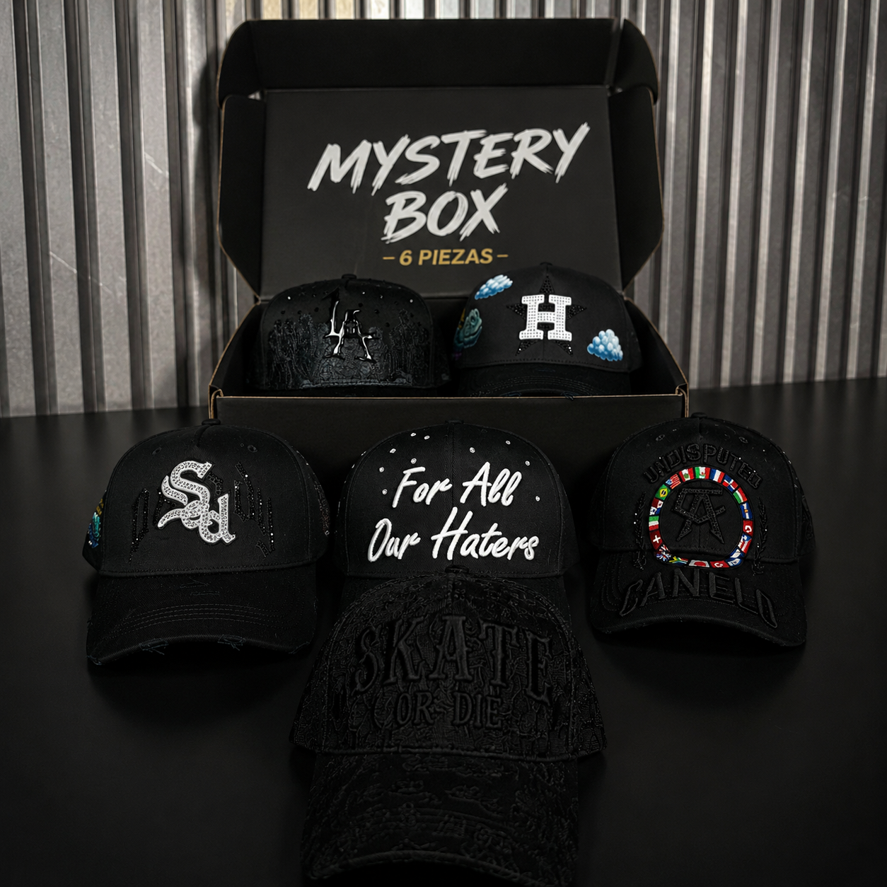 Mystery box 6 Gorras